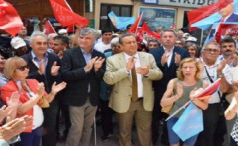 CHP Dikili'de tek yürek oldu